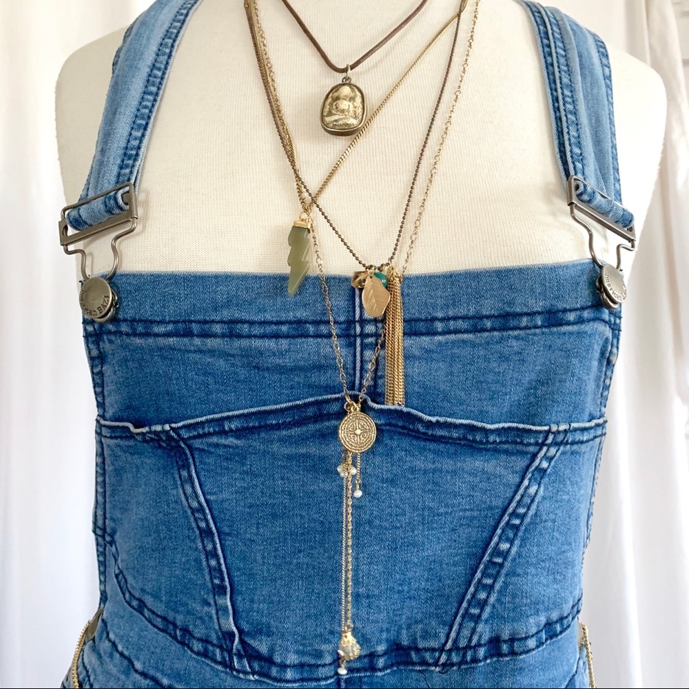 Set of Three one of a kind handmade Necklaces